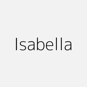 significado del nombre isabella