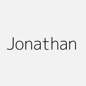 significado del nombre jonathan