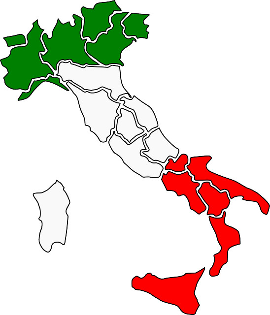 Nombres italianos